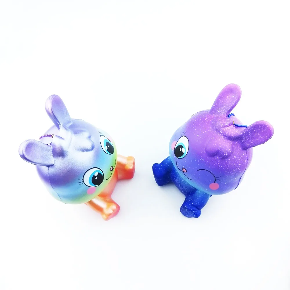 Мягкий Jumbo Rabbit Милая имитация животного ароматизированное медленно поднимающееся креативное мягкое сжимающее облегчение стресса Забавная детская игрушка подарок