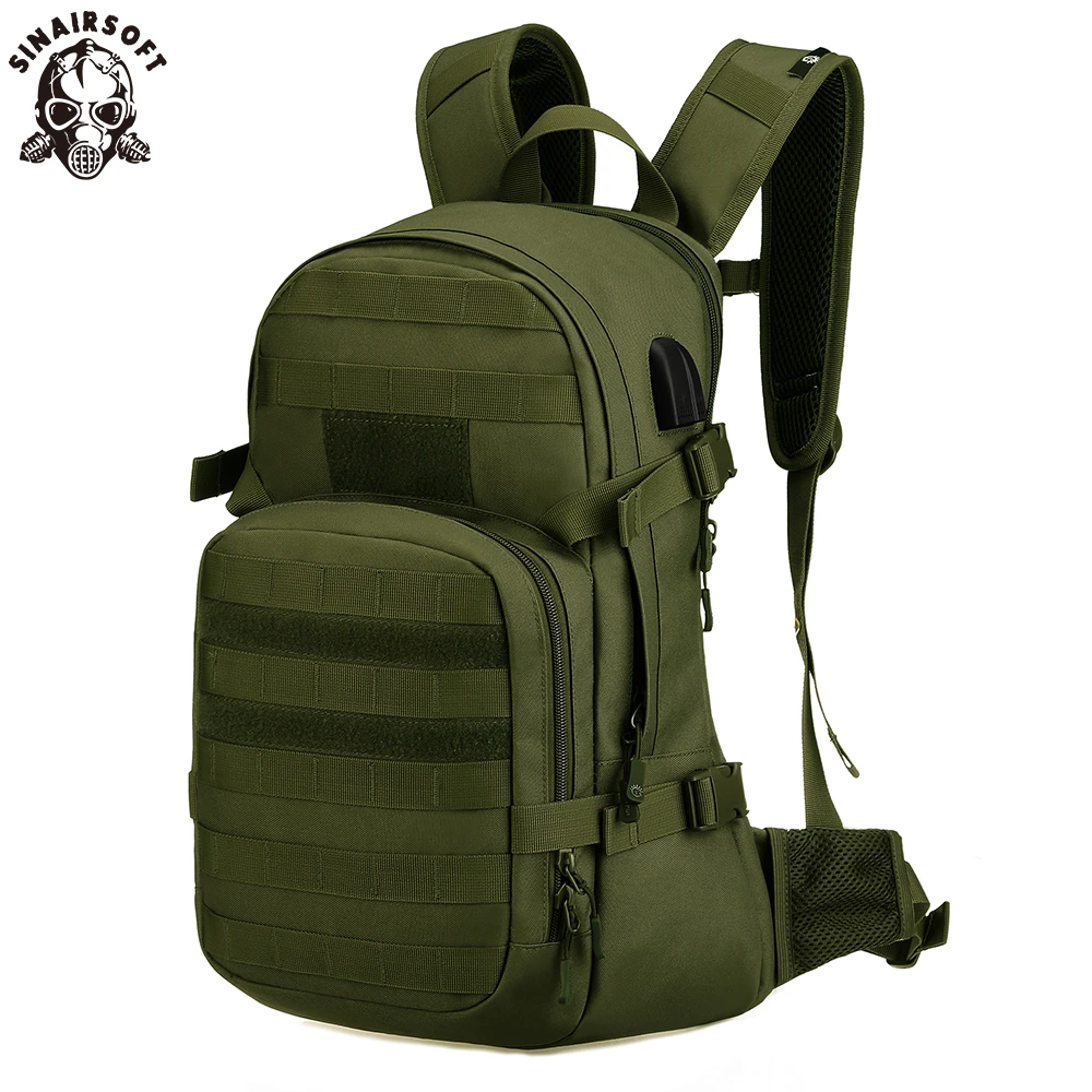 SINAIRSOFT Тактический походный Спорт на открытом воздухе вместительный рюкзак