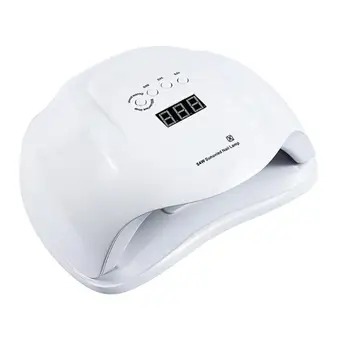 

54W UV Lamp Nail Dryer Pro LED Gel Double Light Source Intelligent Infrared Induction Nail Lamp Fast Curing Gel Polish Ice Lamp