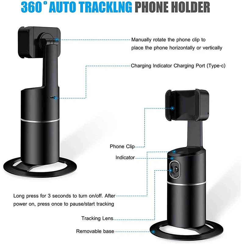 Auto Tracking Phone Holder