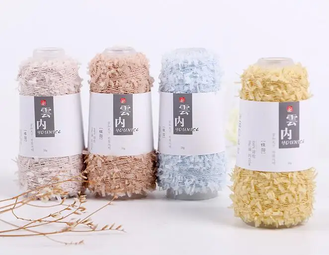 1P 50 г Супер Великолепная космическая изящная пряжа-бабочка пряжа для пальто