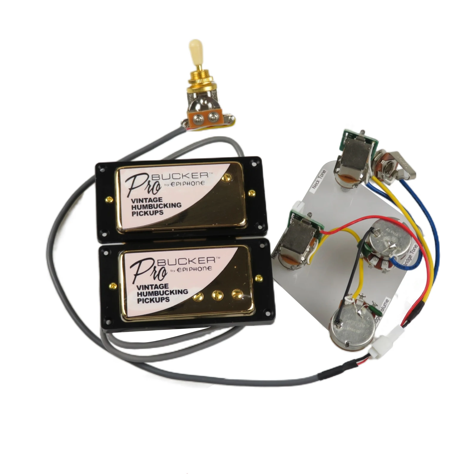 Epiphone Probucker Alnico Classic Pickups With Wiring Harness