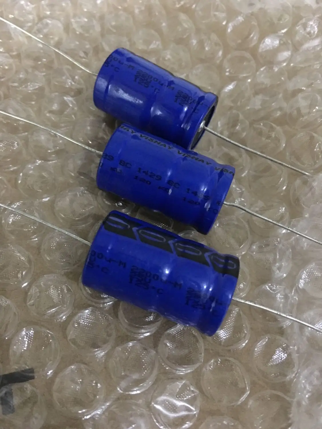2 предмета в комплекте 10шт VISHAY Голландия BC 120KO 25V2200UF 2200 мкФ алюминиевая крышка 25В 125