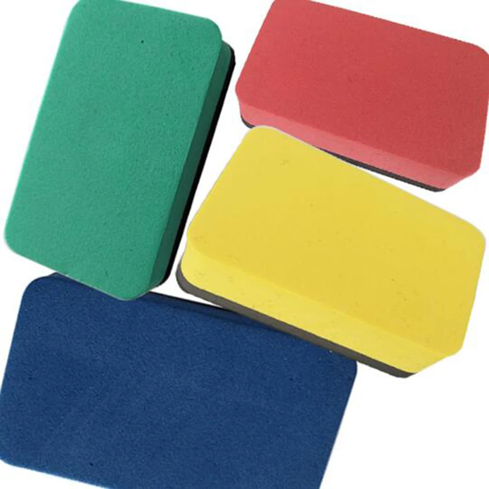 10 Pack Magnetic Whiteboard Brush Dry Eraser For Classroom Home Office