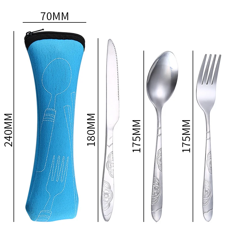 %E3%80%90FUN%20LIVE%E3%80%91%203Pcs/7Pcs%20Set%20Dinnerware%20Portable%20Printed%20Stainless%20Steel%20Spoon%20Fork%20Steak%20Knife%20Set%20Travel%20Cutlery%20Tableware%20With%20Bag%20Cucharas%20-%20Image%206
