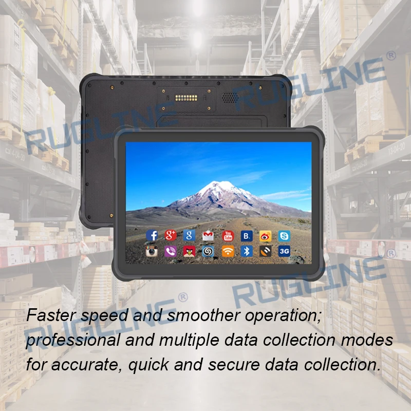 EM-Q19 Slim Rugged Windows Tablet with Barcode Scanner