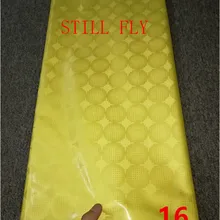 По-прежнему FLY горячая Распродажа африканская Базен brode getzner парча жаккардовое кружевное платье парча в Гвинейском стиле хлопок духи Shadda 5 ярдов/партия