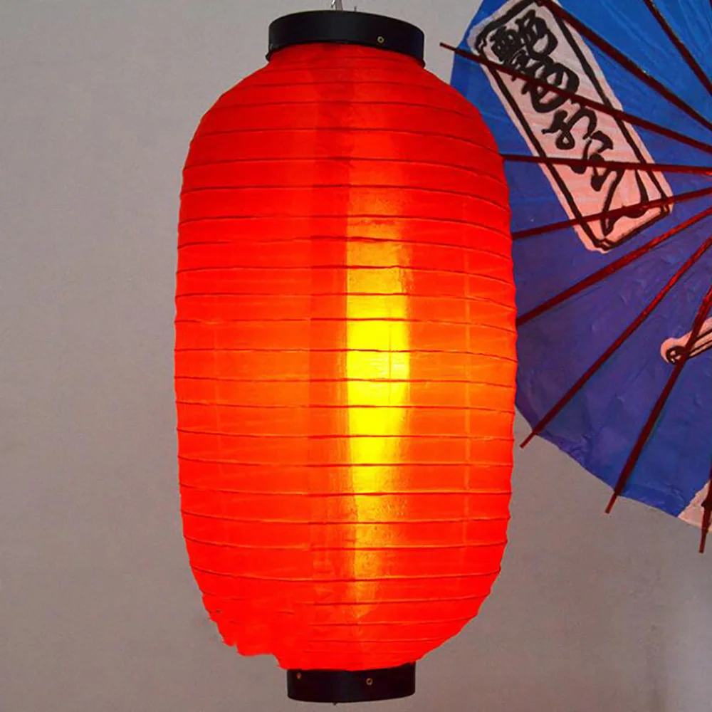 10 дюймов японский стиль фонарь Водонепроницаемый бумажная лампа наружная реклама ресторан декоративный фонарь st фестиваль Декор