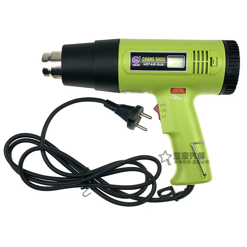 

Digital Display Heat Gun Car Beauty Foil Tools Digital Heat Gun/dianyuansu kao qiang Blower Longevity