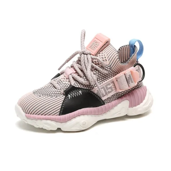 Детская обувь новинка осенняя спортивная для мальчиков и девочек Дышащие Модные