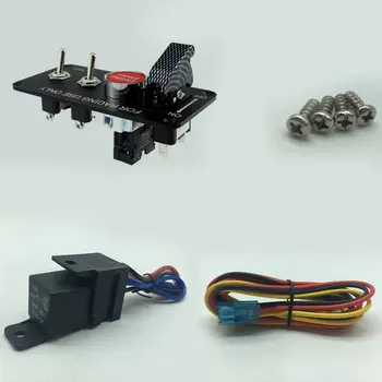 

Car 12V Switch Ignition Engine Panel Switching Start Push Racing Car Button 2 Toggle Five