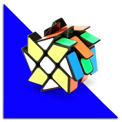 3x3x3 ветряная мельница Магический кубик без наклеек неувядаемая скорость твист