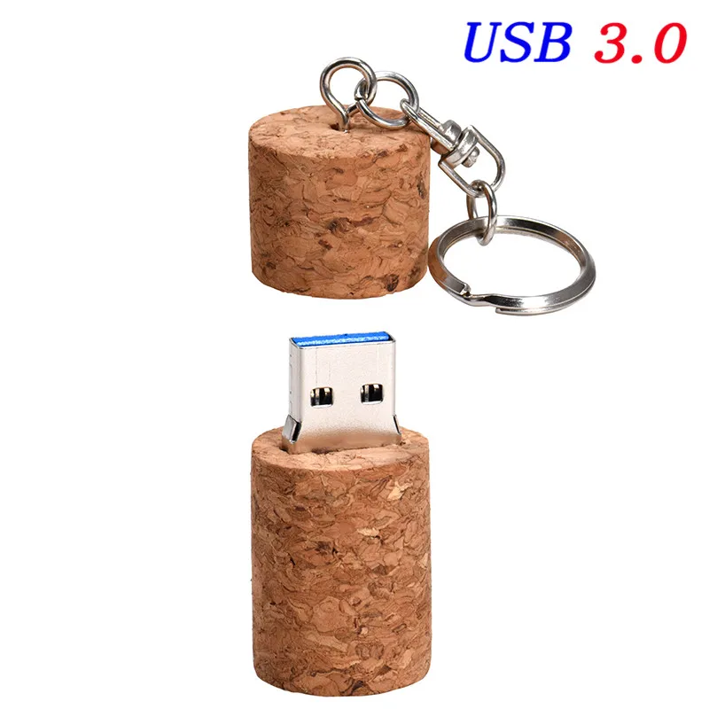 JASTER(10 шт бесплатный логотип) Деревянный USB 3,0 Пробка деревянный usb флэш-накопитель Флешка 4 ГБ 8 ГБ 16 ГБ 32 ГБ 64 Гб карта памяти - Цвет: Black