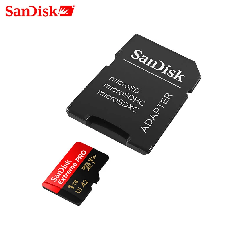 Карта памяти SanDisk Extreme Pro micro sd 64 Гб 128 ГБ ТБ 512G class 10 cartao de memoria U3 A2 V30 1 tf флэш карта для
