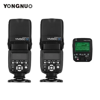 

YONGNUO YN560 Ⅳ 2.4GHZ Flash+YN560-TX PRO Flash Trigger Wireless Transceiver Transmitter LCD for Canon Nikon Pentax Camera