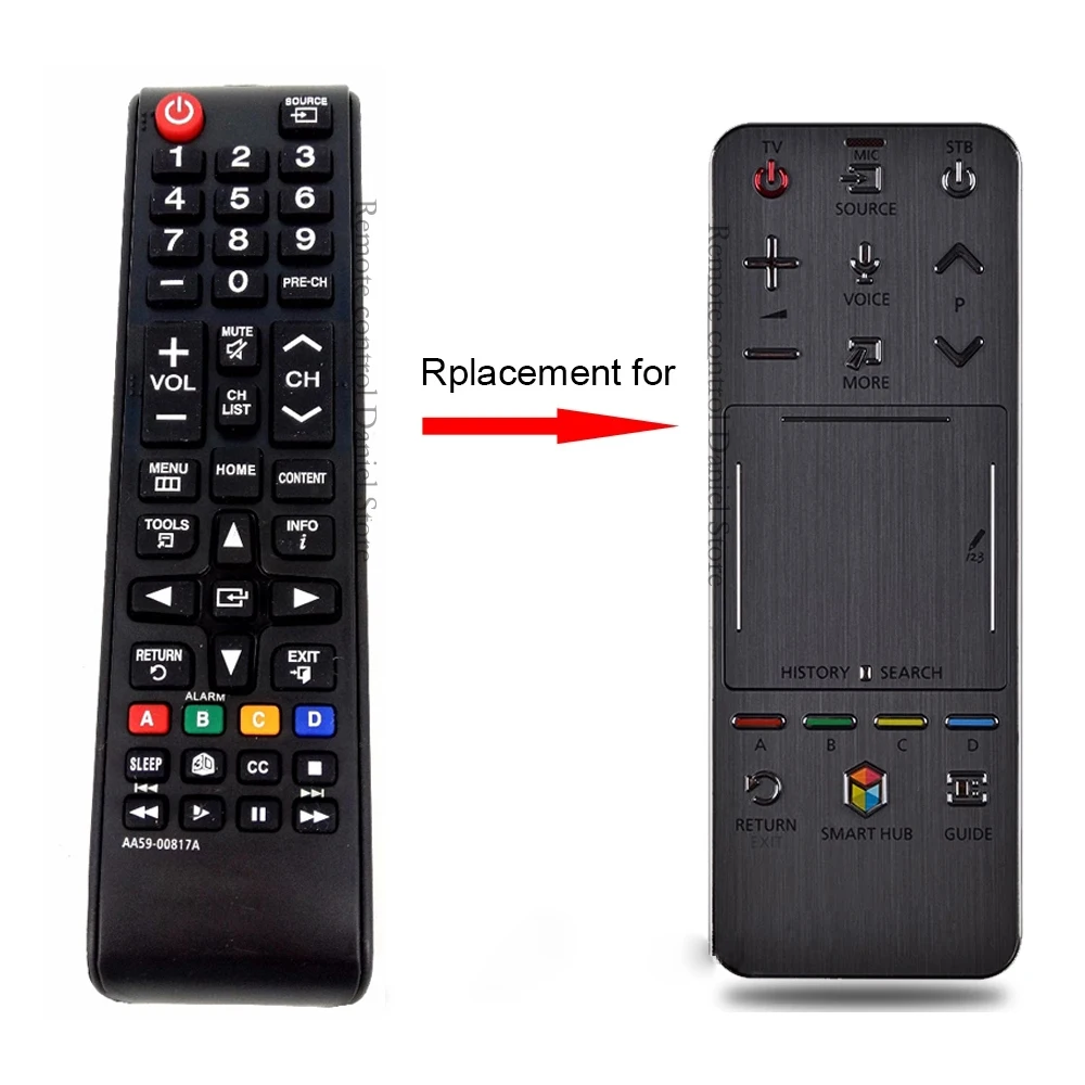 Пульт дистанционного управления AA59-00817A для Samsung 3d smart tv UA55F8000J UA46F6400AJ сенсорное