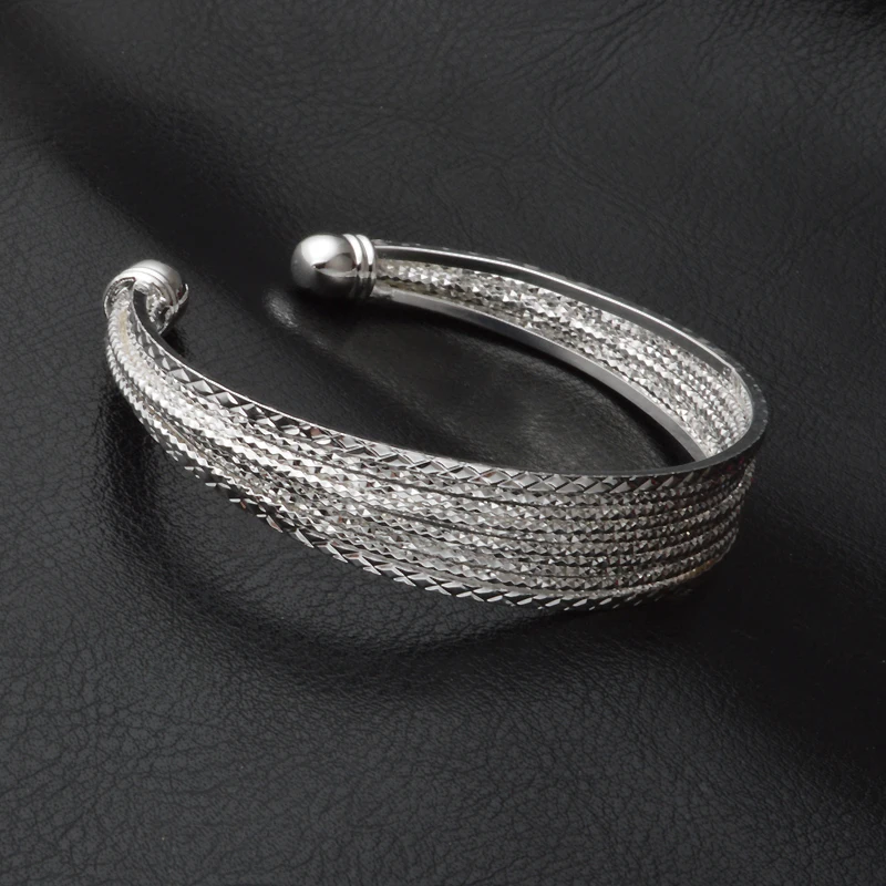Женские браслеты с открытыми манжетами Pulseira модные ювелирные изделия для женщин