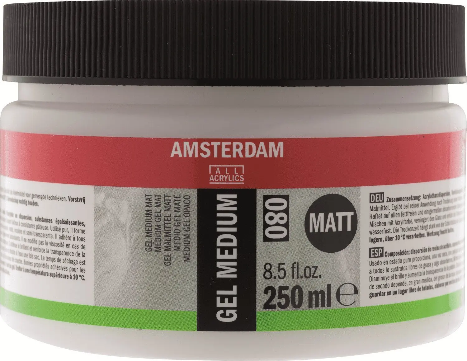 Медиум гель для акрила Amsterdam (080) матовый 250мл | Канцтовары офиса и дома