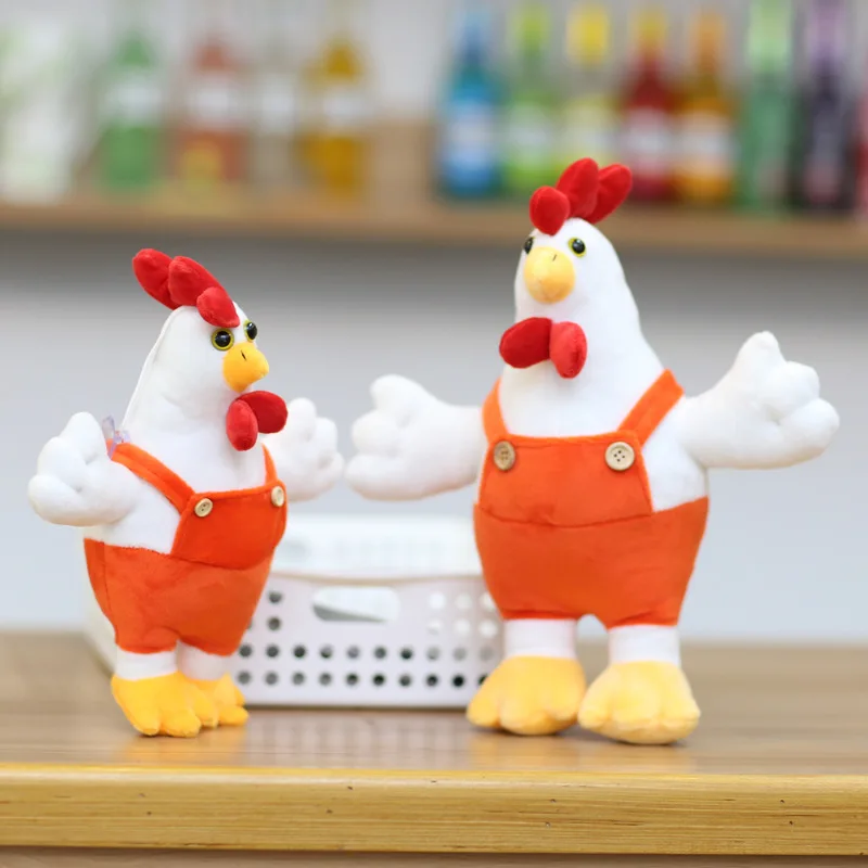 Курица Кукла Мягкие и плюшевые животные детские игрушки петух куклы мягкий петух подарки на день рождения милый Декор Подушка