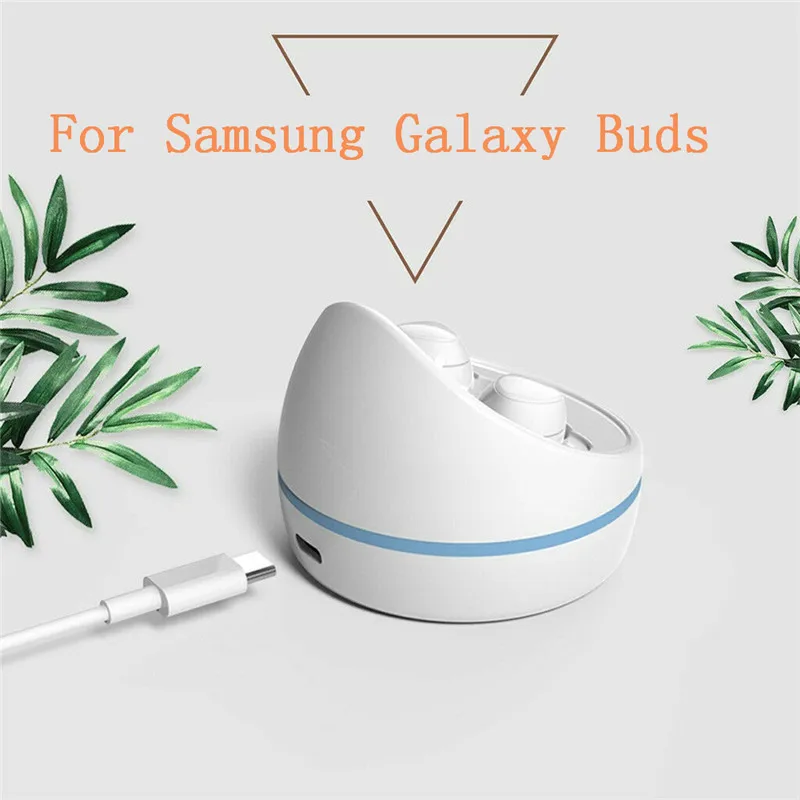 Для samsung Galaxy Buds Bluetooth беспроводные наушники зарядный чехол Сменное зарядное устройство чехол док-станция Колыбель для офиса дома автомобиля Путешествия