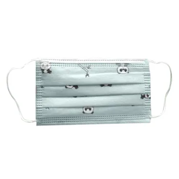 

10pc Children Mask Mouth 3 Layers Disposable Elastic Soft Breathable Child Kids Face Mask Earloops Protect Anti Dust Health Mask