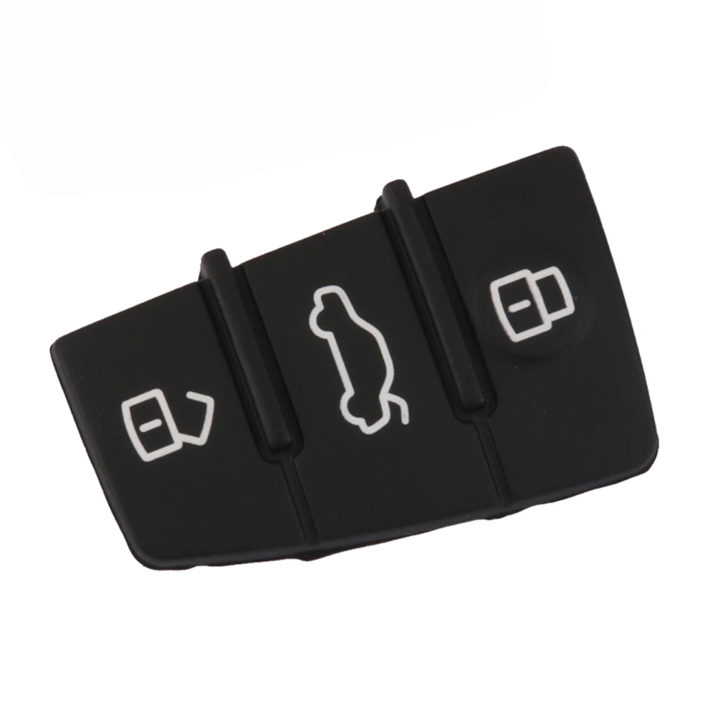 3 Button Replacement Key Fob Shell Case Fit for Audi A3 A4 A5 A6 A8 Keyless Entry Remote Key