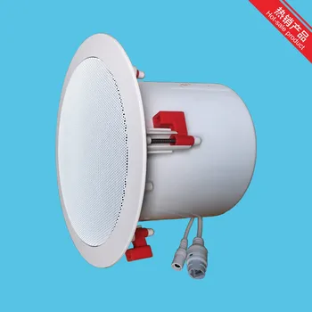 

Sip743 IP network speaker ceiling loudspeaker campus broadcast public address system is optional