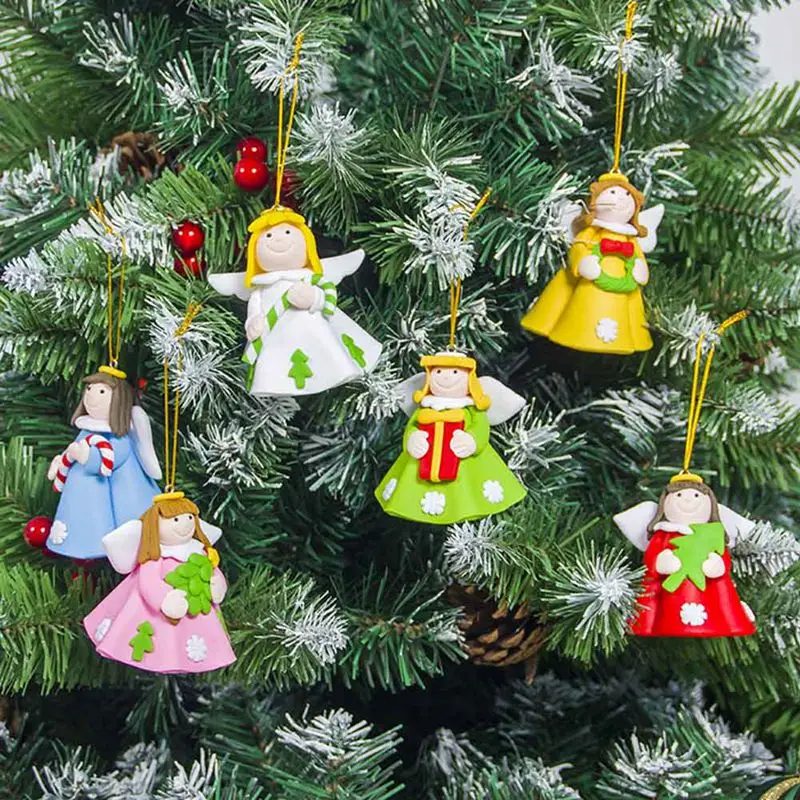 navidad плюшевые Ангел Кулон инновационные елочные украшения подвесные корзины украшения Рождественские украшения для дома