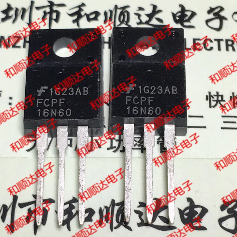 10 шт./лот FCPF16N60 новые имеющиеся TO-220F 600V 16A