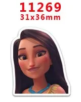 11269 30 шт мультяшный персонаж плоское украшение из смолы PR 16612 - Цвет: 11269