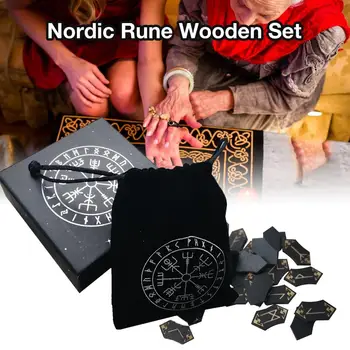 

Storage Bag Dedicated Rune Storage Bag Rune Stones Card Set Nordic Handmade Woodcut Rune Set With Storage Bag
