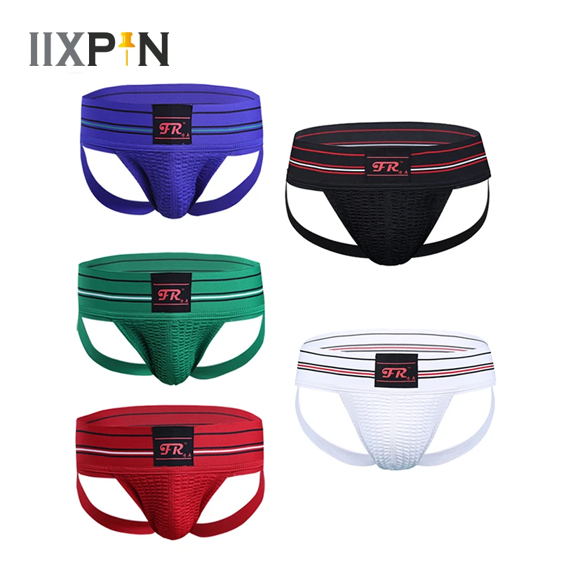 Ropa deportiva para calzoncillos atléticos, suspensorio elástico, transpirable, sexys de trasero abierto| | - AliExpress