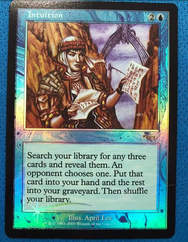Intuition Judge подарочные карты 2003 foil magician ProxyKing 8,0 VIP прокси-карты для сбора каждой карты mg