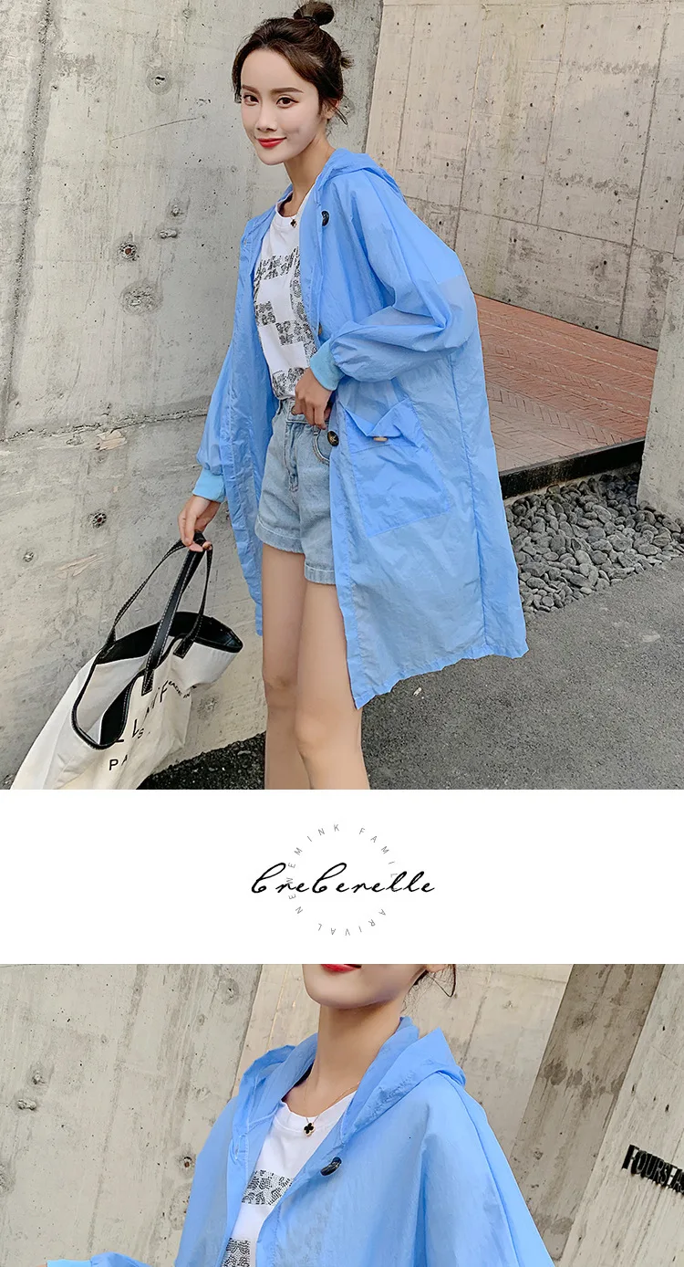 Autumn Maternity Coats Hooded Drawstring Slim Waist Loose Jackets for Pregnant Women Pregnant Skin sunscreen Clothes