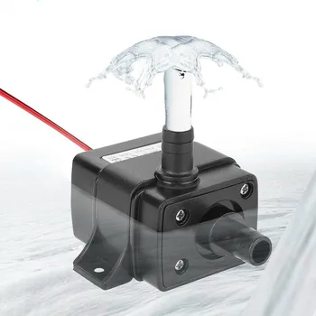 

Brand New Ultra-quiet DC 12V 4.2W 240L/H Flow Rate Waterproof Brushless Pump Mini Submersible Water Pump
