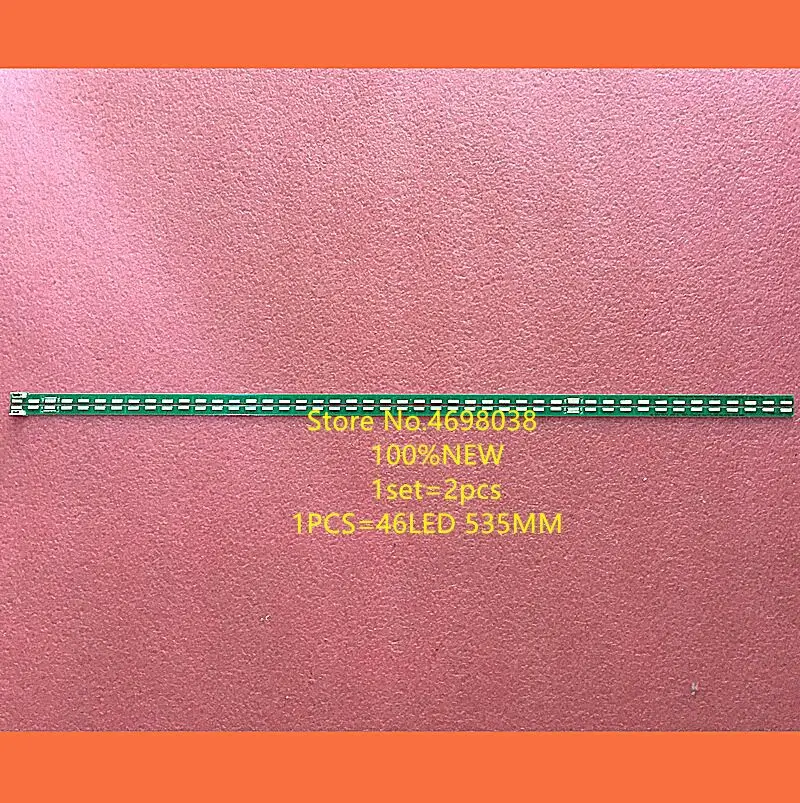 Светодиодная подсветка для LG 49LF5420-CB 0191A 0192A 2 шт. = 46 светодиосветодиодный 535 мм 100%