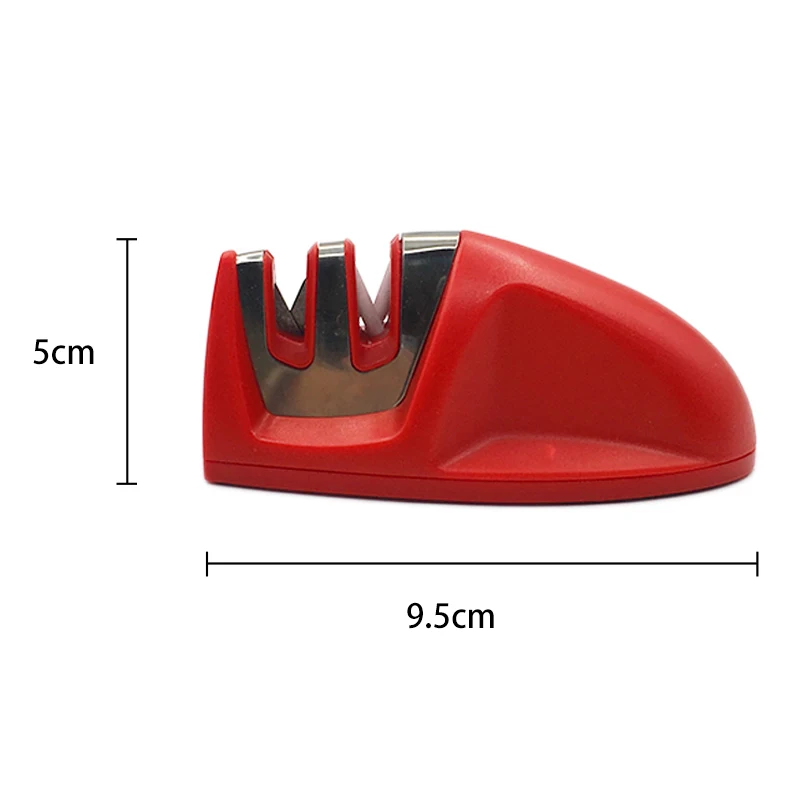 Two Stages Diamond Ceramic Kitchen Knife Sharpener Sharpening Stone Household Knife Sharpener Professional Kitchen Tools