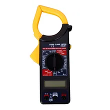 

DT266 LCD Digital AC DC Current Clamp Meter True RMS Pliers Ammeter Multimeter Resistance Frequency Tester esp32