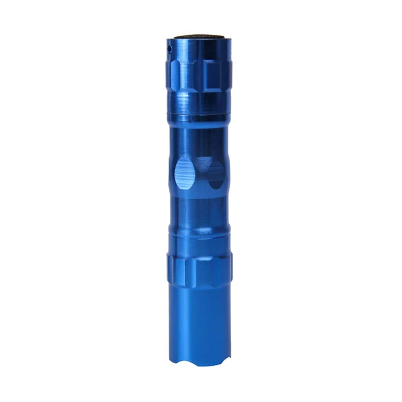 Карманный миниатюрный светодиодный фонарик Портативный Q5 Открытый водонепроницаемый маленький фонарик Фонарь подходит для походов кемпинга рабочие огни - Испускаемый цвет: Синий