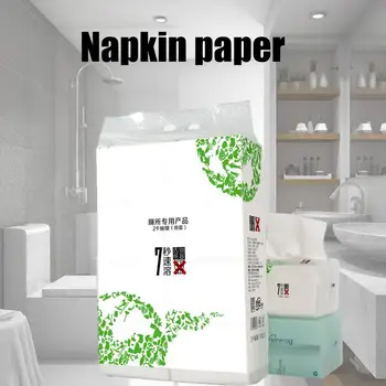 

8 PCS Home Bath Paper Bathroom Toilet Tissue Napkin Paper Home Paper White Toilet Roll 2-Layer Tissue Towels Tissues