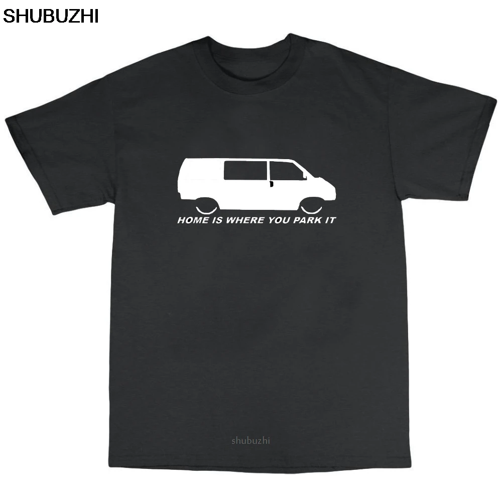 Мужская футболка высокого качества с немецким автомобилем T4 Campers Van Transporter Bus Dad Kombi