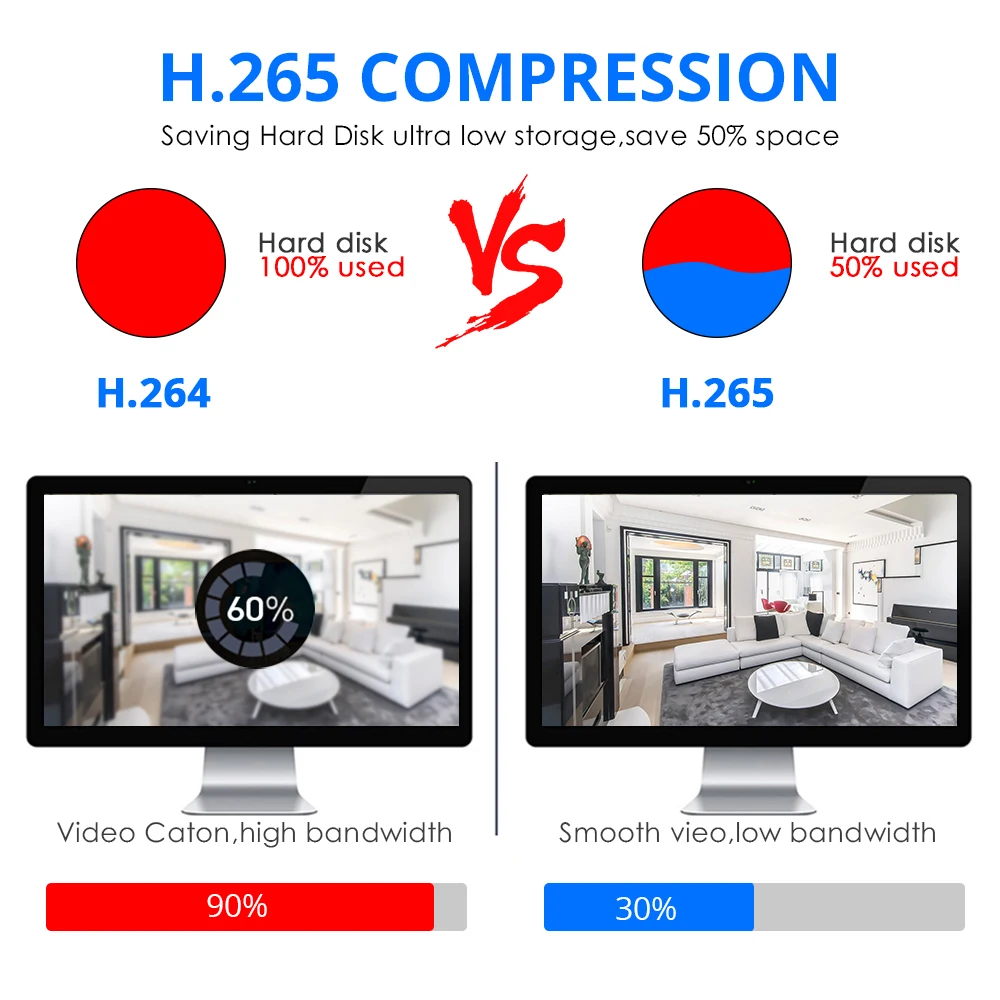 Hiseeu 4 шт./лот 4MP POE IP камера Аудио H.265 безопасности наружная Водонепроницаемая камера видеонаблюдения P2P ONVIF