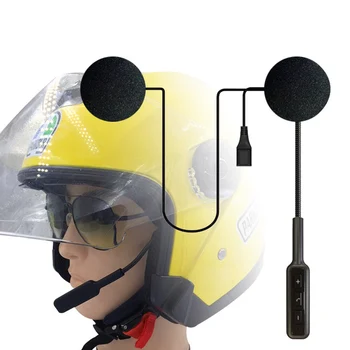 

Motorcycle Helmet Bluetooth 5.0 Headphones Microphone Bicycle Helmet Earphone Handsfree Speaker Call Control