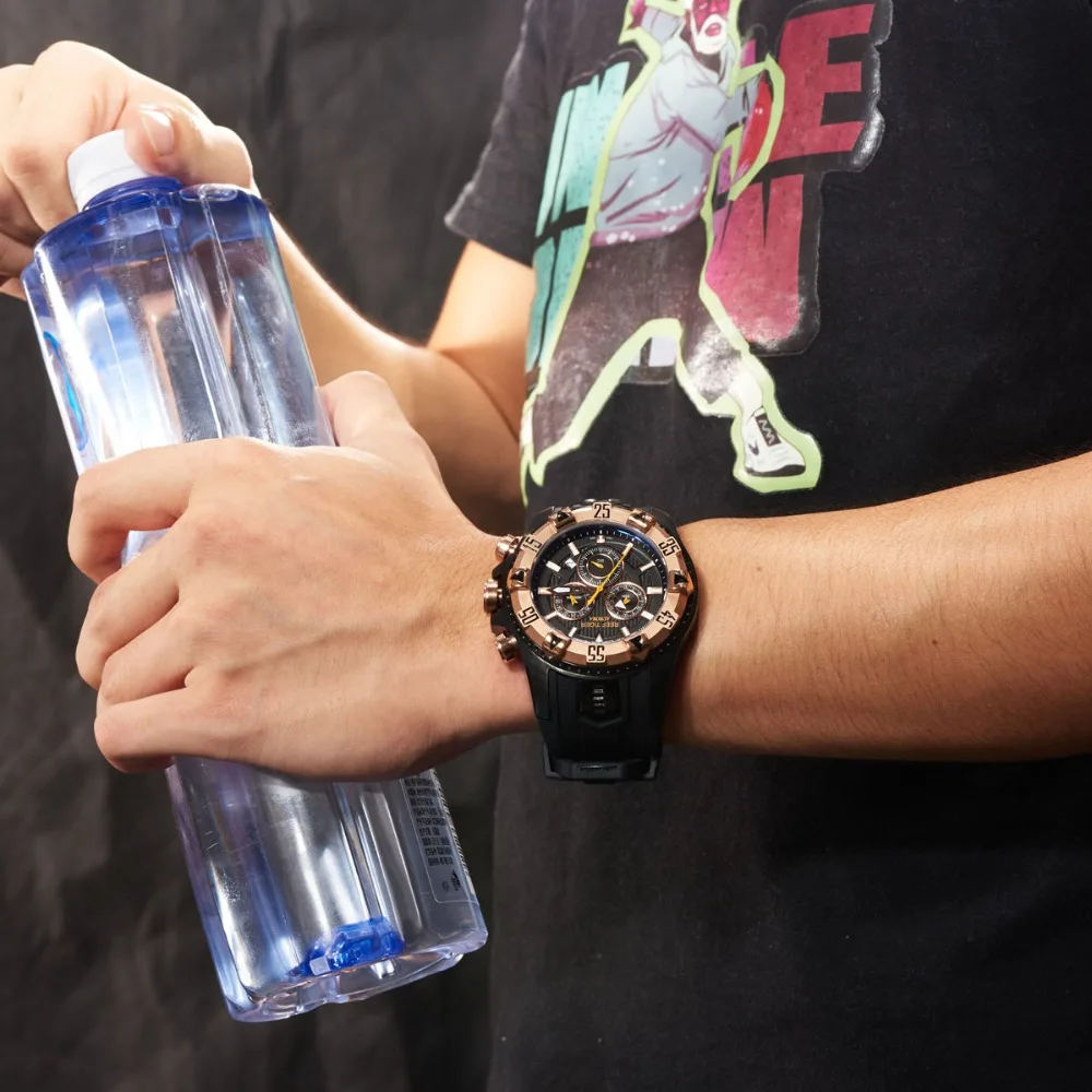 

Reloj Hombre Reef Tiger/RT Men Sport Watches Fashion Quartz Chronograph Luminous Waterproof Watch Clock Relogio Masculino RGA303
