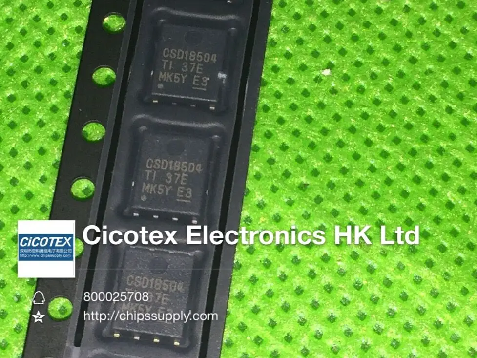 10 шт./лот CSD18504Q5AT 18504 SON5x6 MOSFET N-CHANNEL 40 V 50A 8 VSON | Обустройство дома