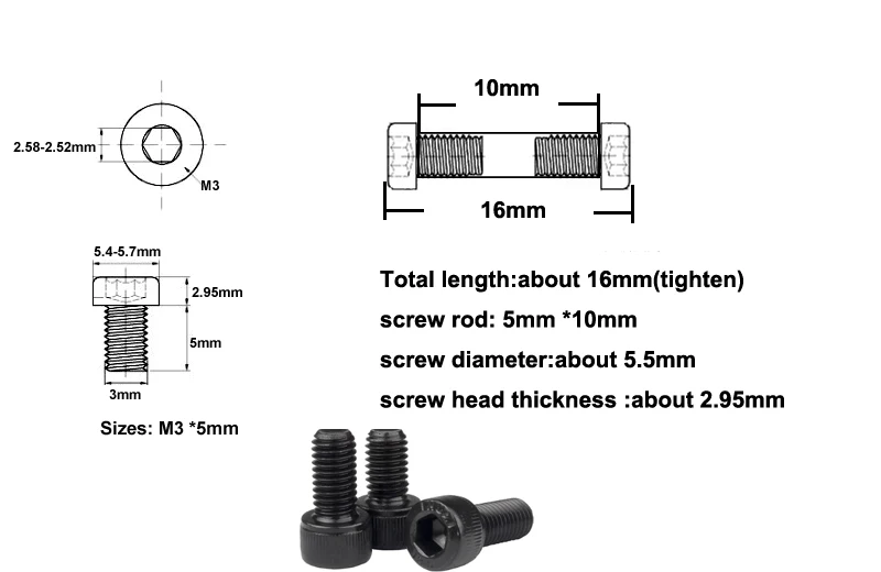 M3 5x10