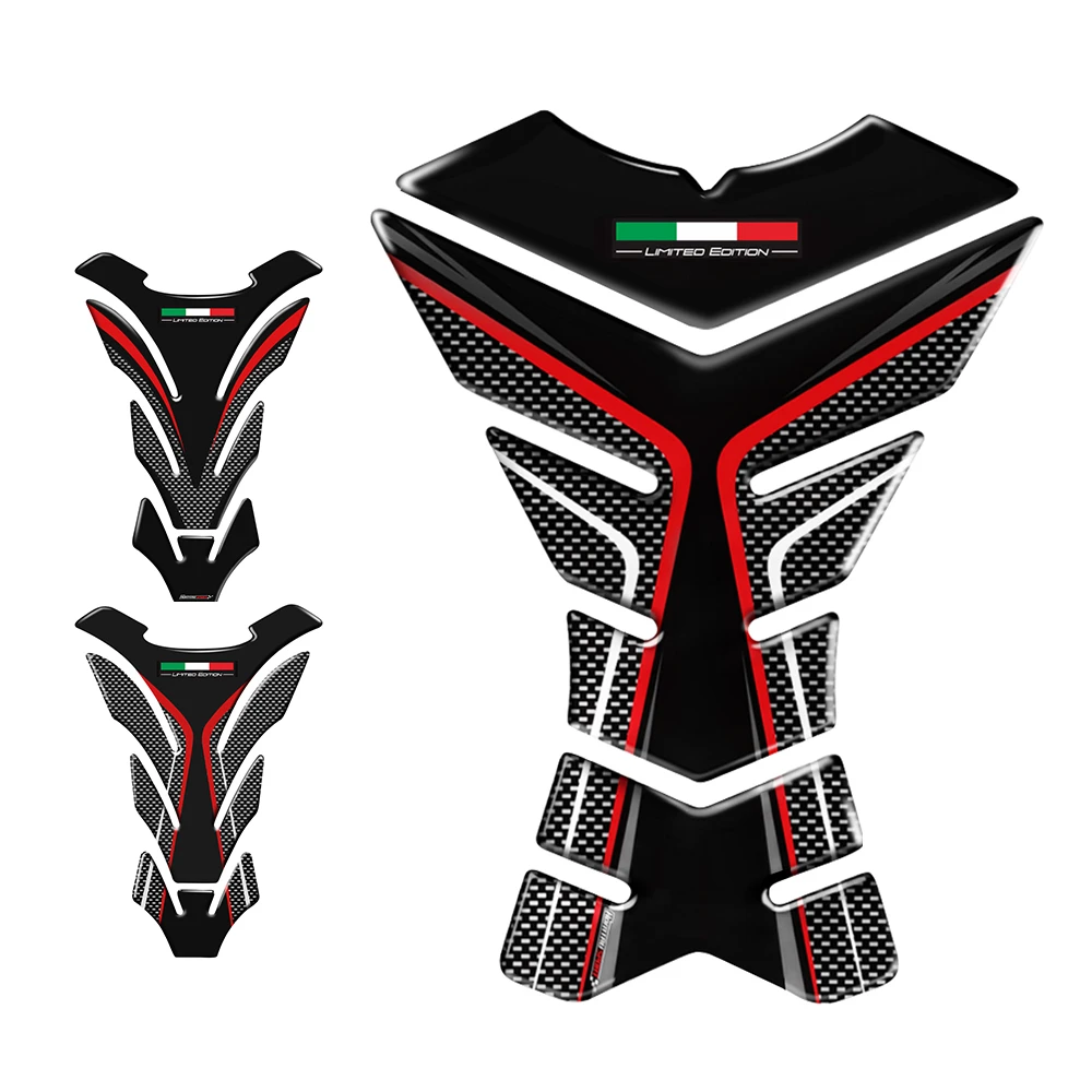 Защитный 3D-чехол для бака мотоцикла Италия Honda Suzuki Yamaha Kawasaki Triumph Aprilia Benelli Tank |