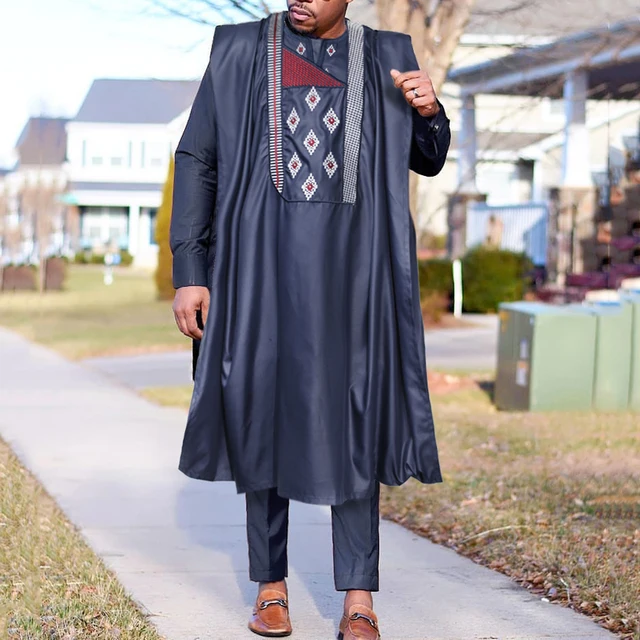 Bola 3 Pieces Dashiki Attire  Agbada