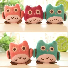 10 шт Сова Кукла Плюшевая мягкая игрушка; брелок Подвеска плюшевая игрушка, шарм и брелок игрушка кукла