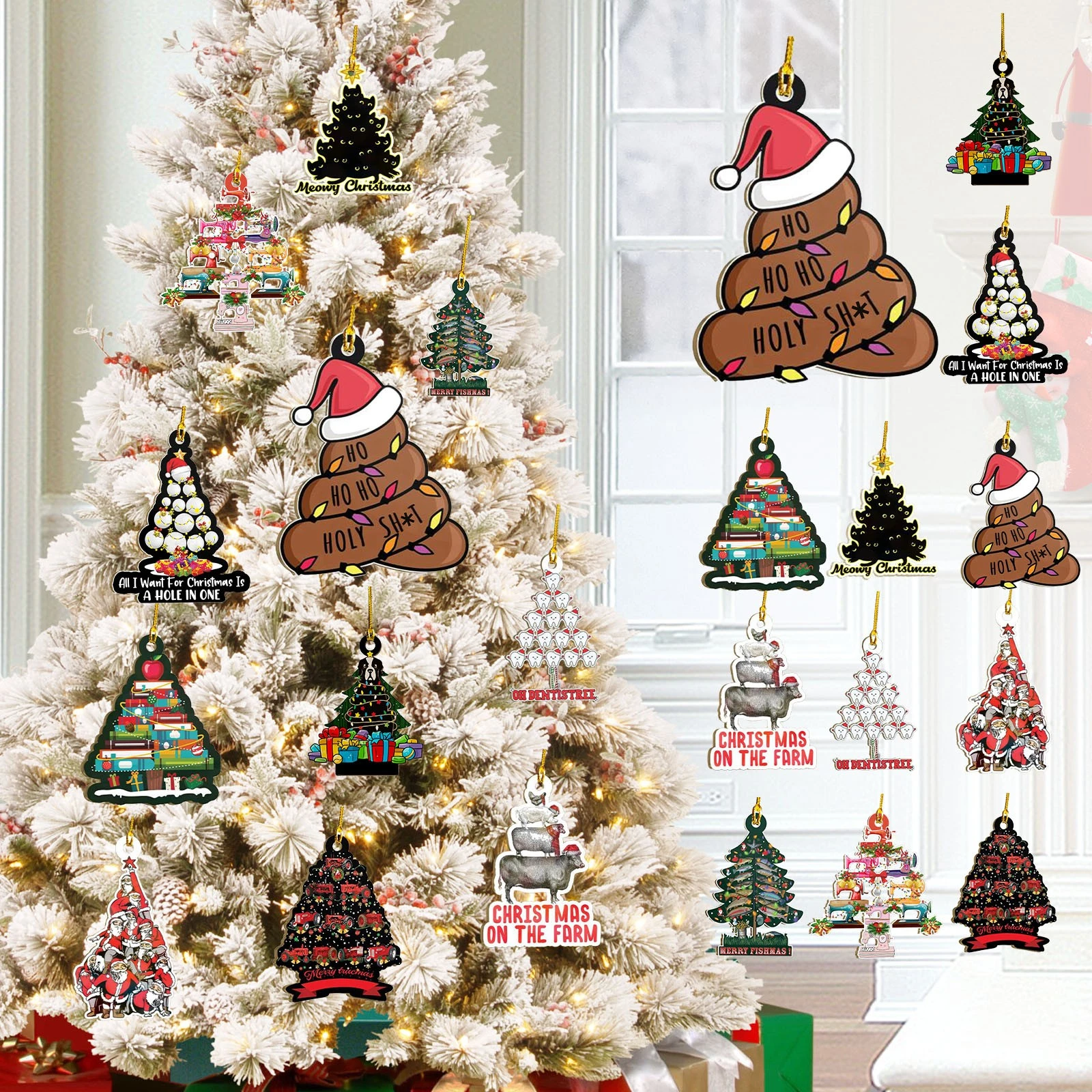 Is Stafford Open On Christmas Day 2022 Acrylic Single Side Christmas Ornaments Hanging Decoration Car Rearview  Mirror Backpack Pendant New Year 2022 Home Decor Navidad|Pendant & Drop  Ornaments| - Aliexpress